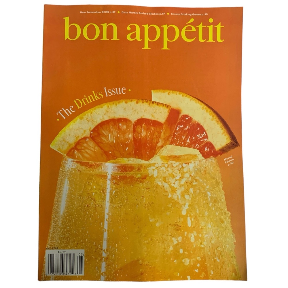 Bon Appetit Magazine May 2024 The Drinks Issue